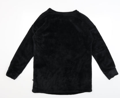 Womens UK Size 8 M&S Black Pullover Jumper