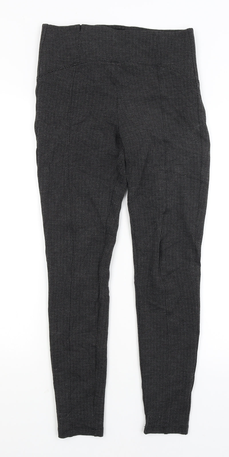 Womens UK Size 8 M&S Regular Fit  Grey Trousers