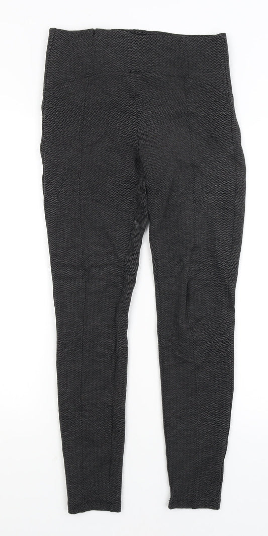Womens UK Size 8 M&S Regular Fit  Grey Trousers