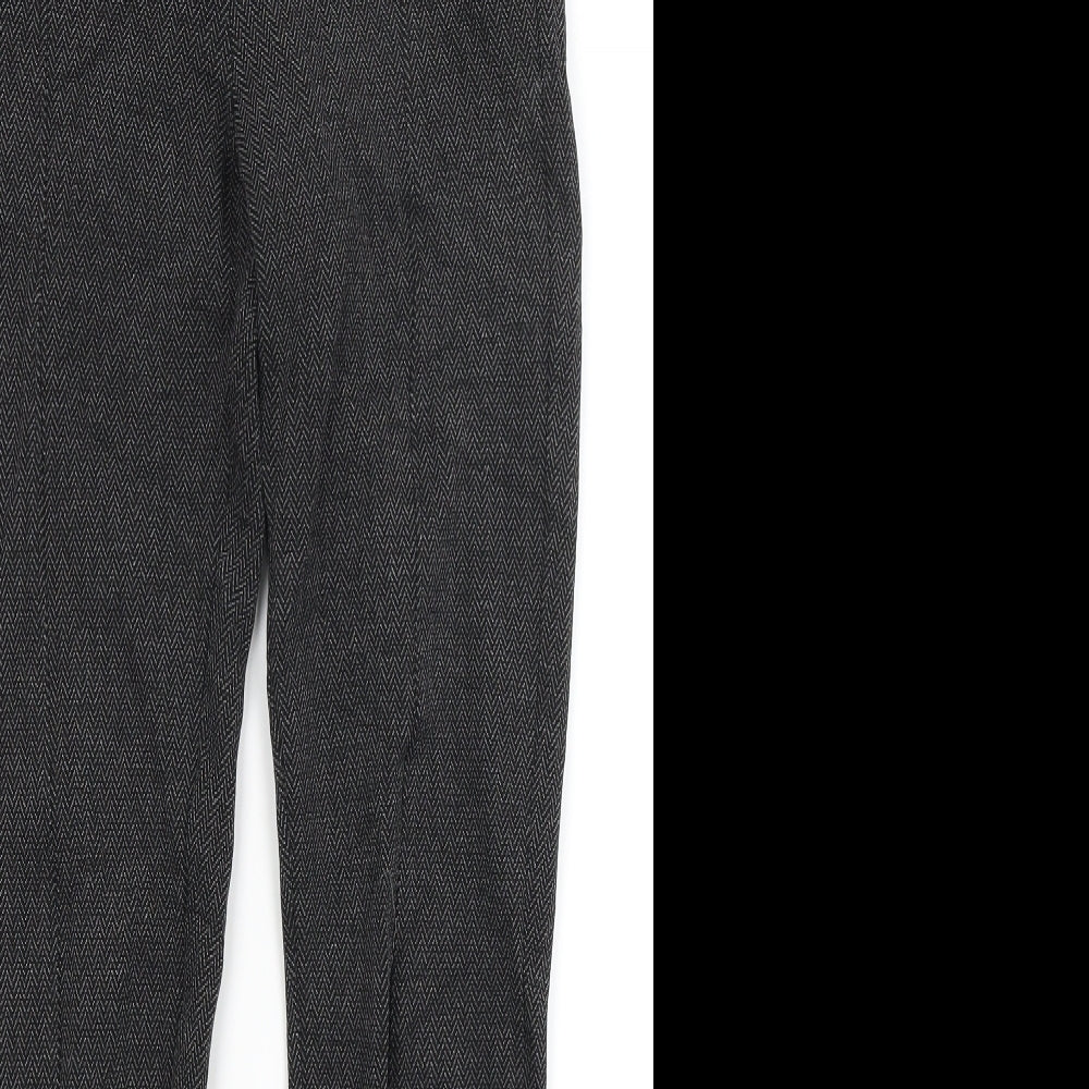 Womens UK Size 8 M&S Regular Fit  Grey Trousers