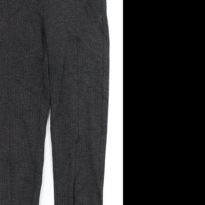 Womens UK Size 8 M&S Regular Fit  Grey Trousers