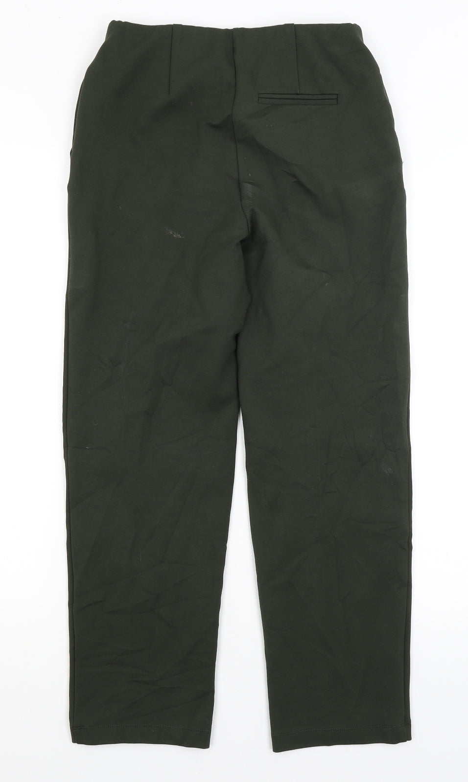 Womens UK Size 8 M&S Regular Fit  Green Trousers