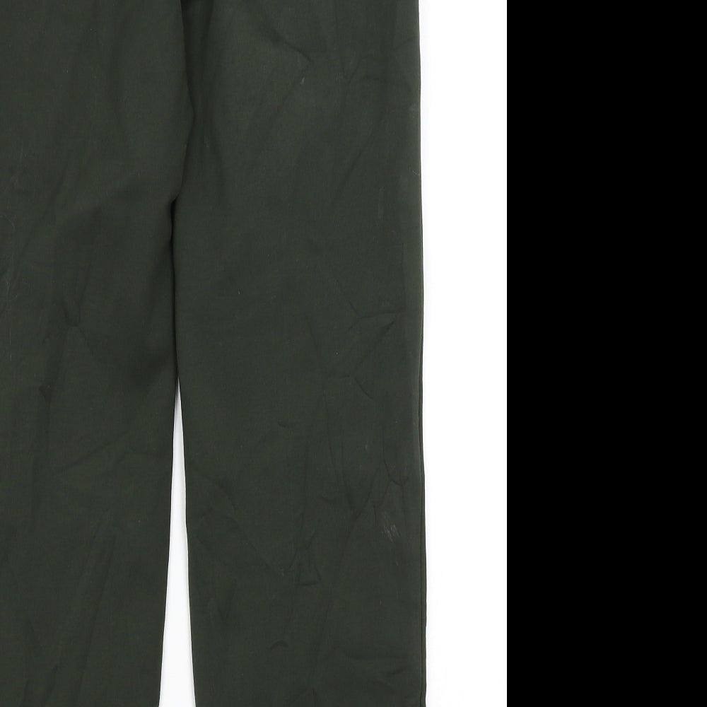 Womens UK Size 8 M&S Regular Fit  Green Trousers