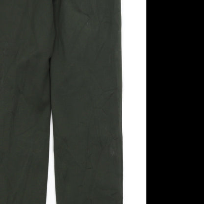 Womens UK Size 8 M&S Regular Fit  Green Trousers