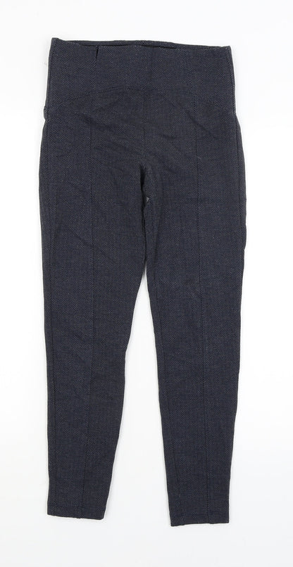 Womens UK Size 8 M&S Regular Fit  Blue Trousers