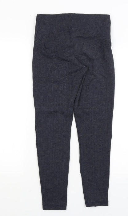 Womens UK Size 8 M&S Regular Fit  Blue Trousers