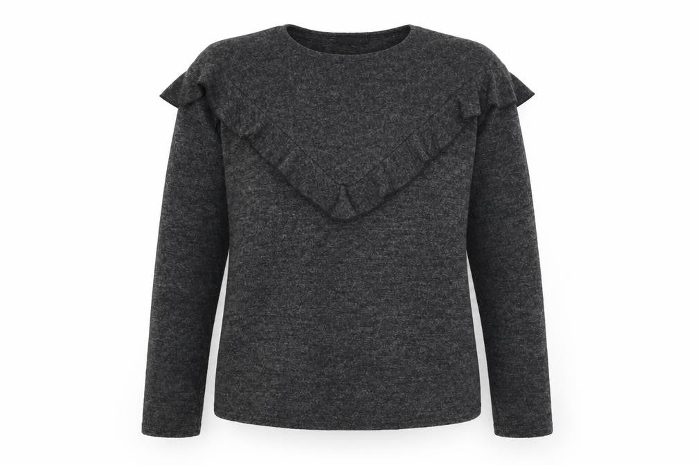 Womens UK Size L New Look Black Pullover Jumper