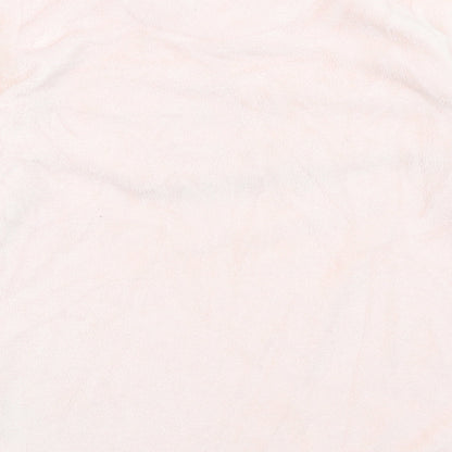 Disney Womens Pink Solid  Top Pyjama Top Size 10  - Real Disney Princess