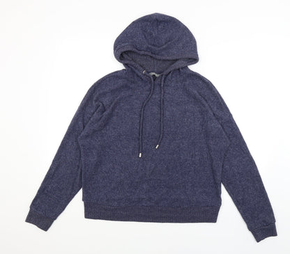 Nutmeg Womens Blue   Pullover Hoodie Size 8