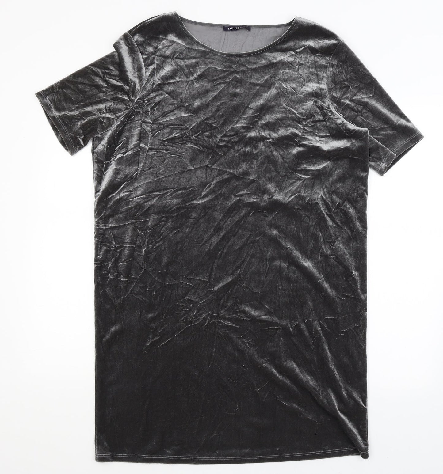 M&S Womens Silver   A-Line  Size 12