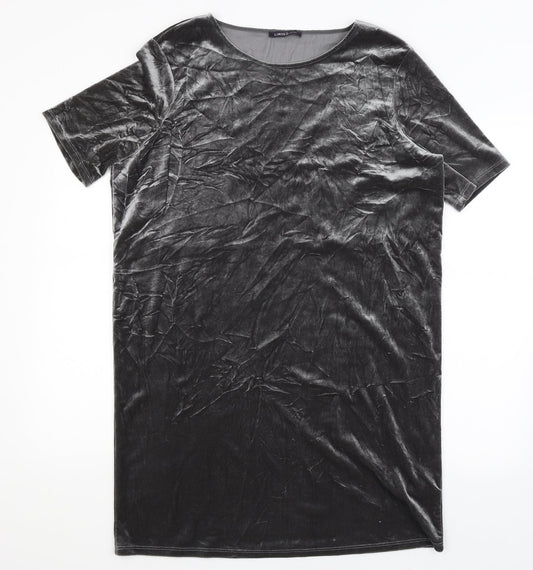 M&S Womens Silver   A-Line  Size 12