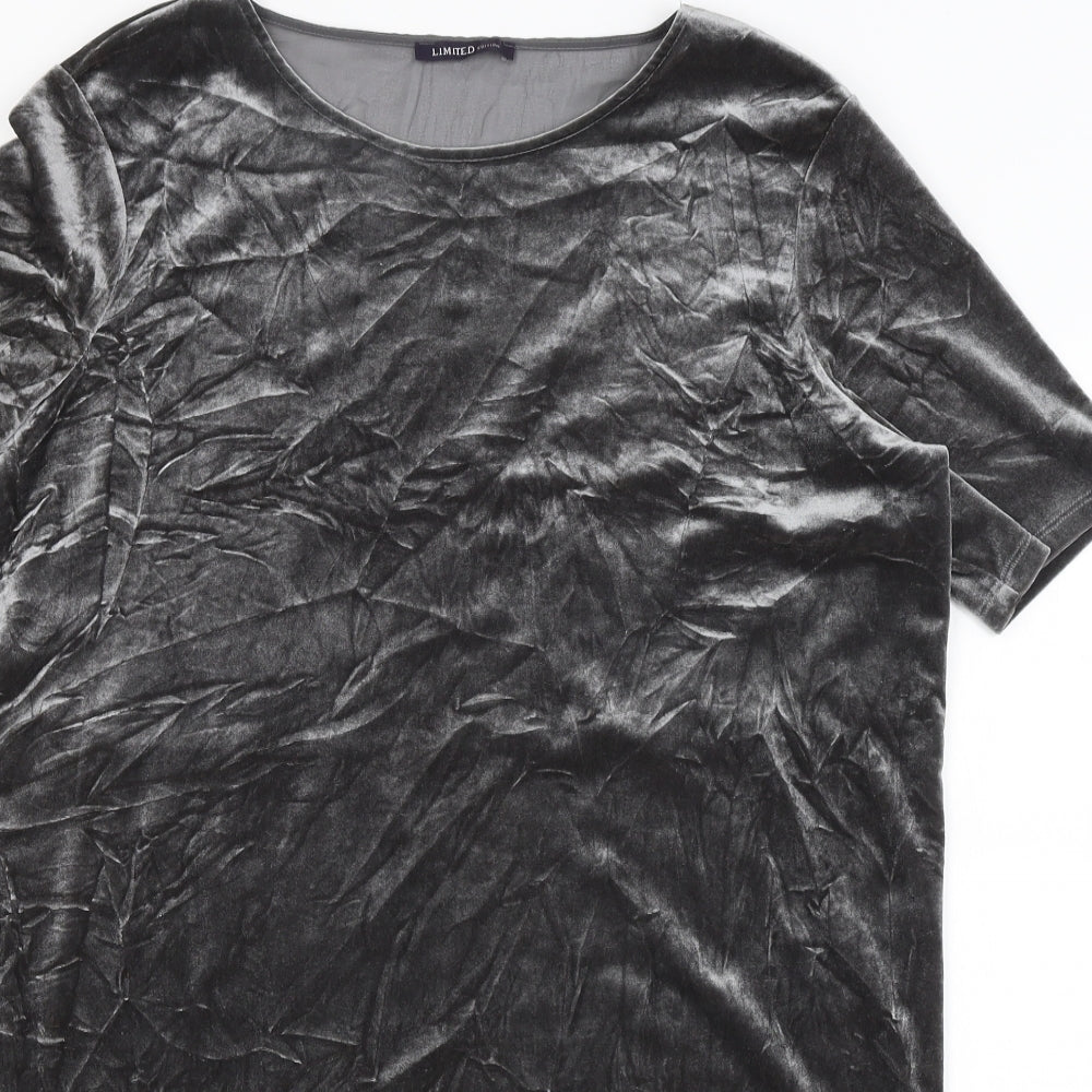 M&S Womens Silver   A-Line  Size 12