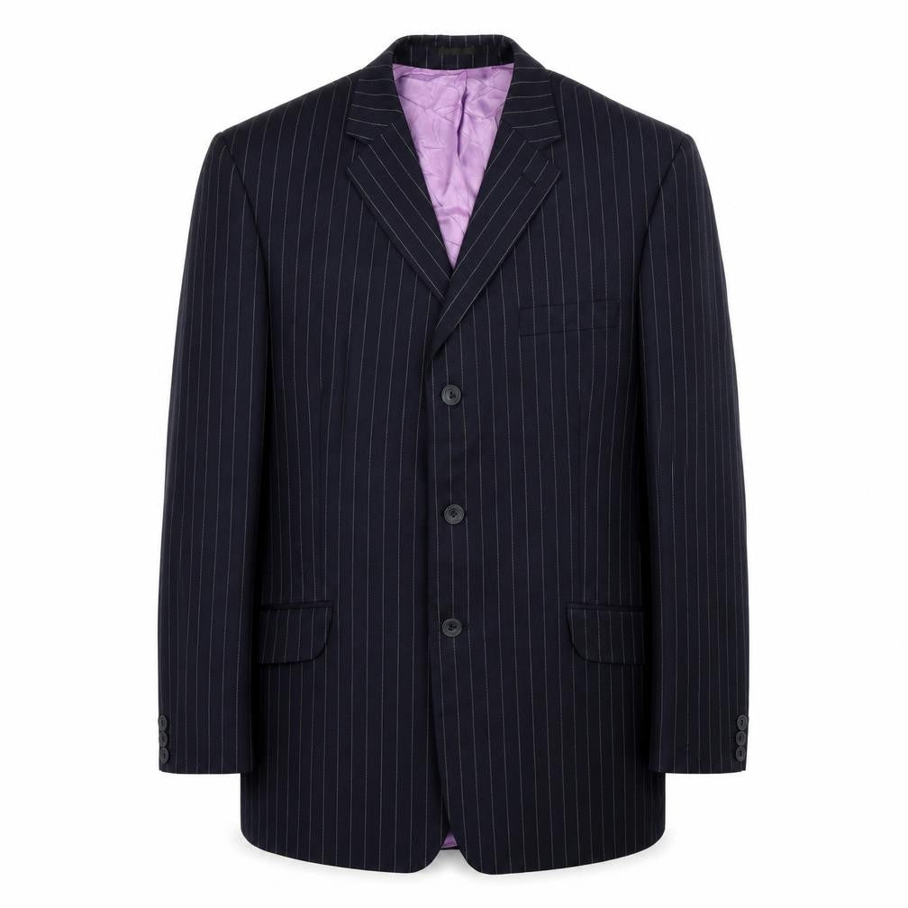 Mens UK Size L Fellini Regular Blue Suit Jacket
