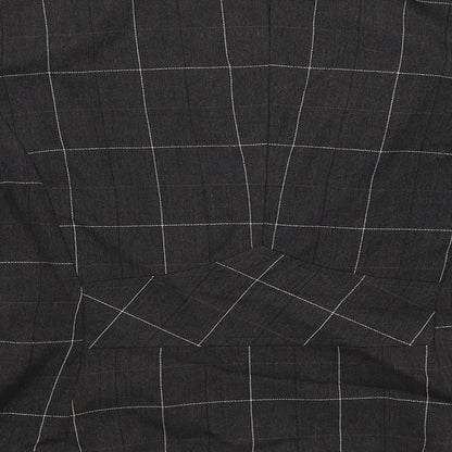 Tara Hansen Womens Black Check  Jacket Blazer Size 14