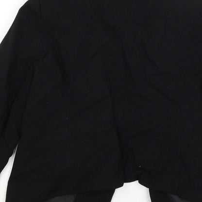 Papaya Womens Black   Jacket Blazer Size 12