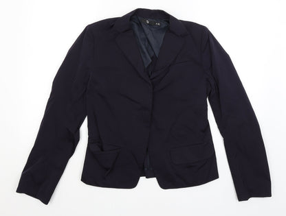 Uni Qlo Womens Purple   Jacket Blazer Size M