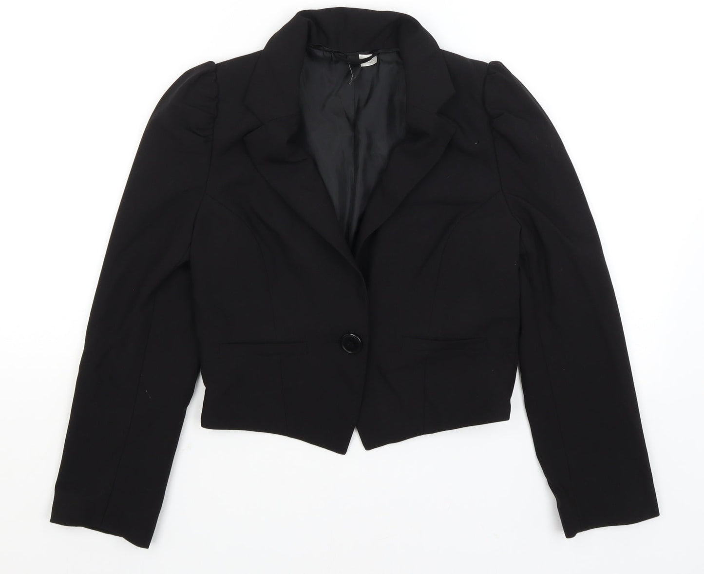 Divided Womens Black   Jacket Blazer Size 8