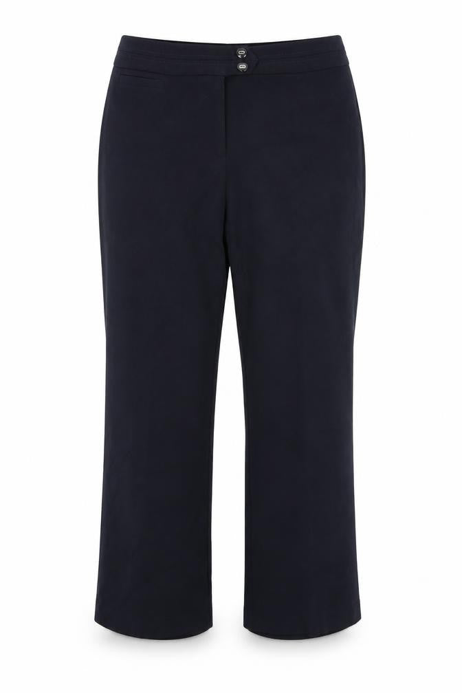 Bonmarché Womens Blue Trousers Size 12 L24 in