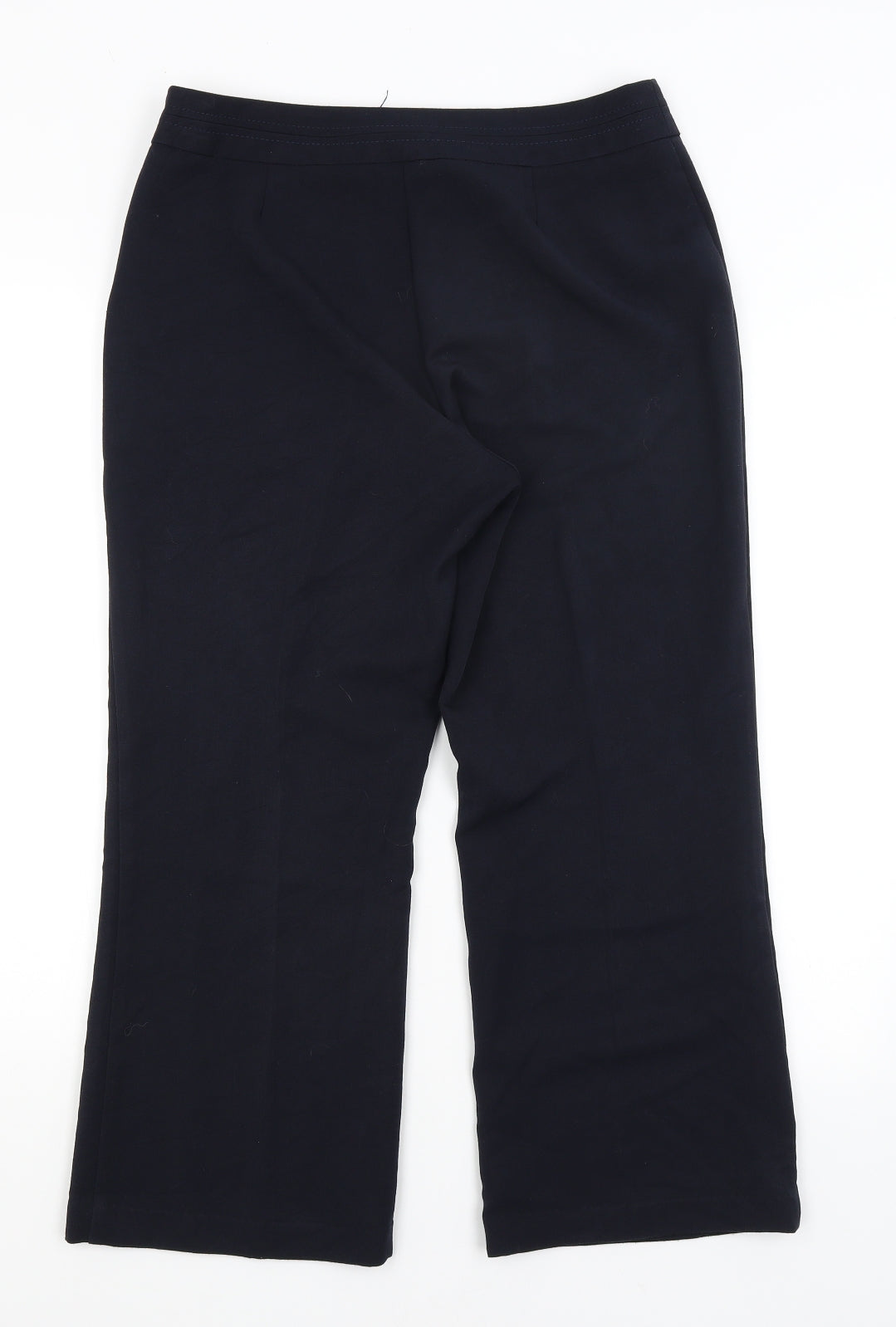 BM Womens Blue   Trousers  Size 12 L24 in