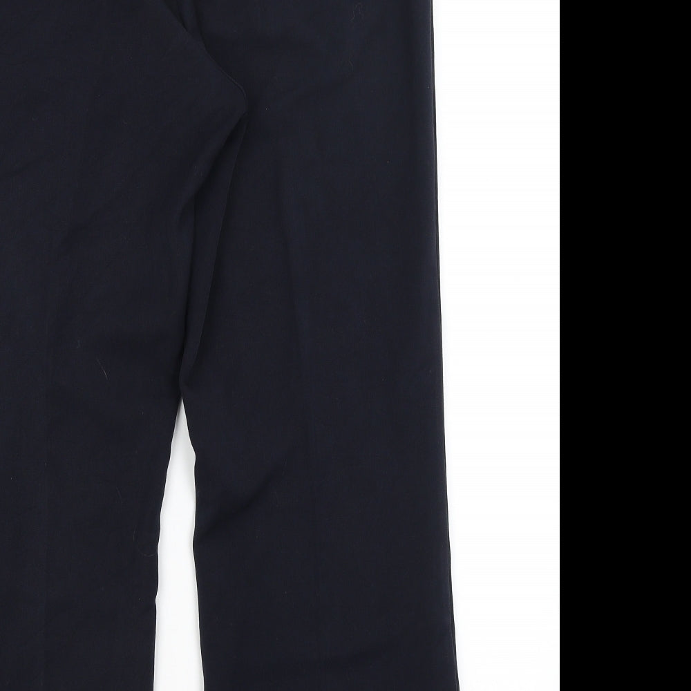 BM Womens Blue   Trousers  Size 12 L24 in
