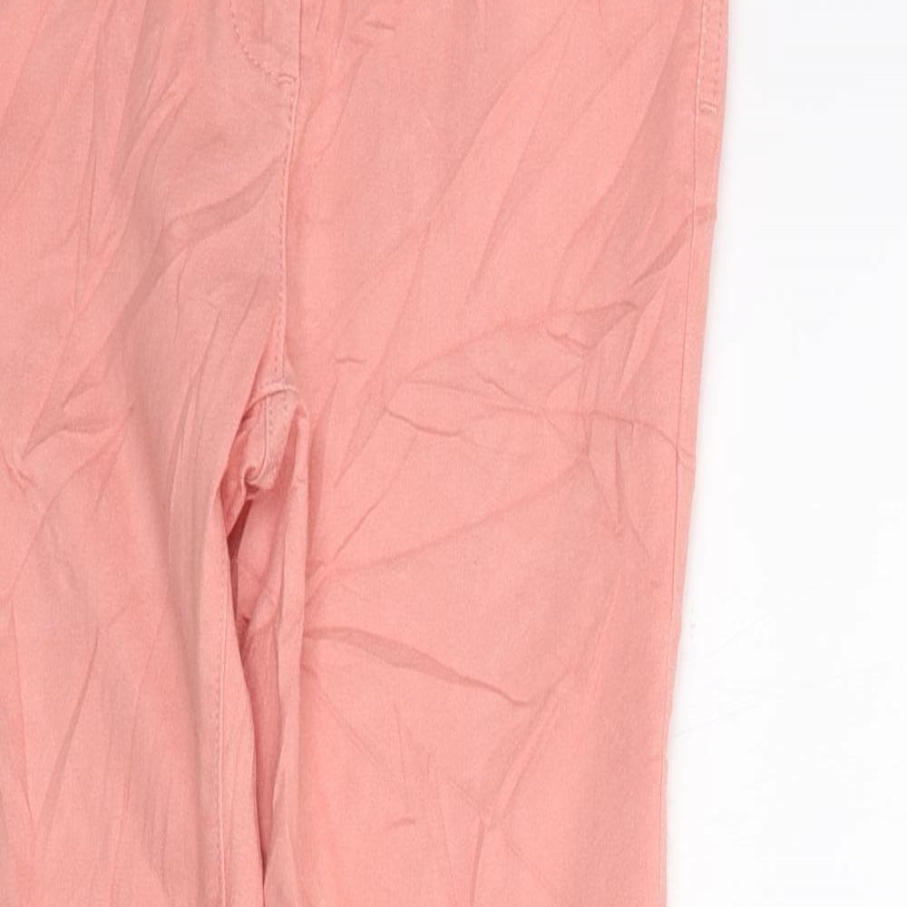 Womens UK Size 10 Marks and Spencer Regular Fit Skinny Orange Jeans