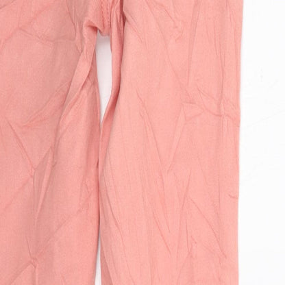 Womens UK Size 10 Marks and Spencer Regular Fit Skinny Orange Jeans
