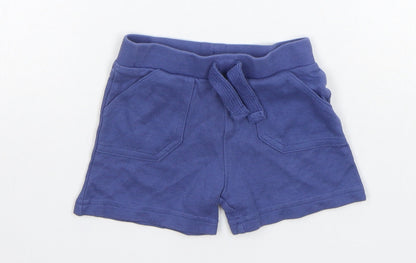 F&F Boys Blue   Cropped Trousers Size 6-9 Months