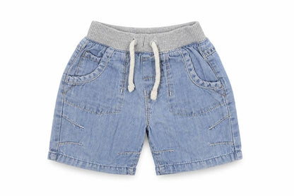 NEXT Girls Blue Ikat  Cropped Jeans Size 9-12 Months