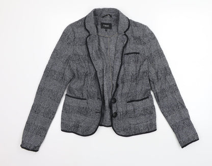 Womens UK Size 8 River Island Grey Gilet