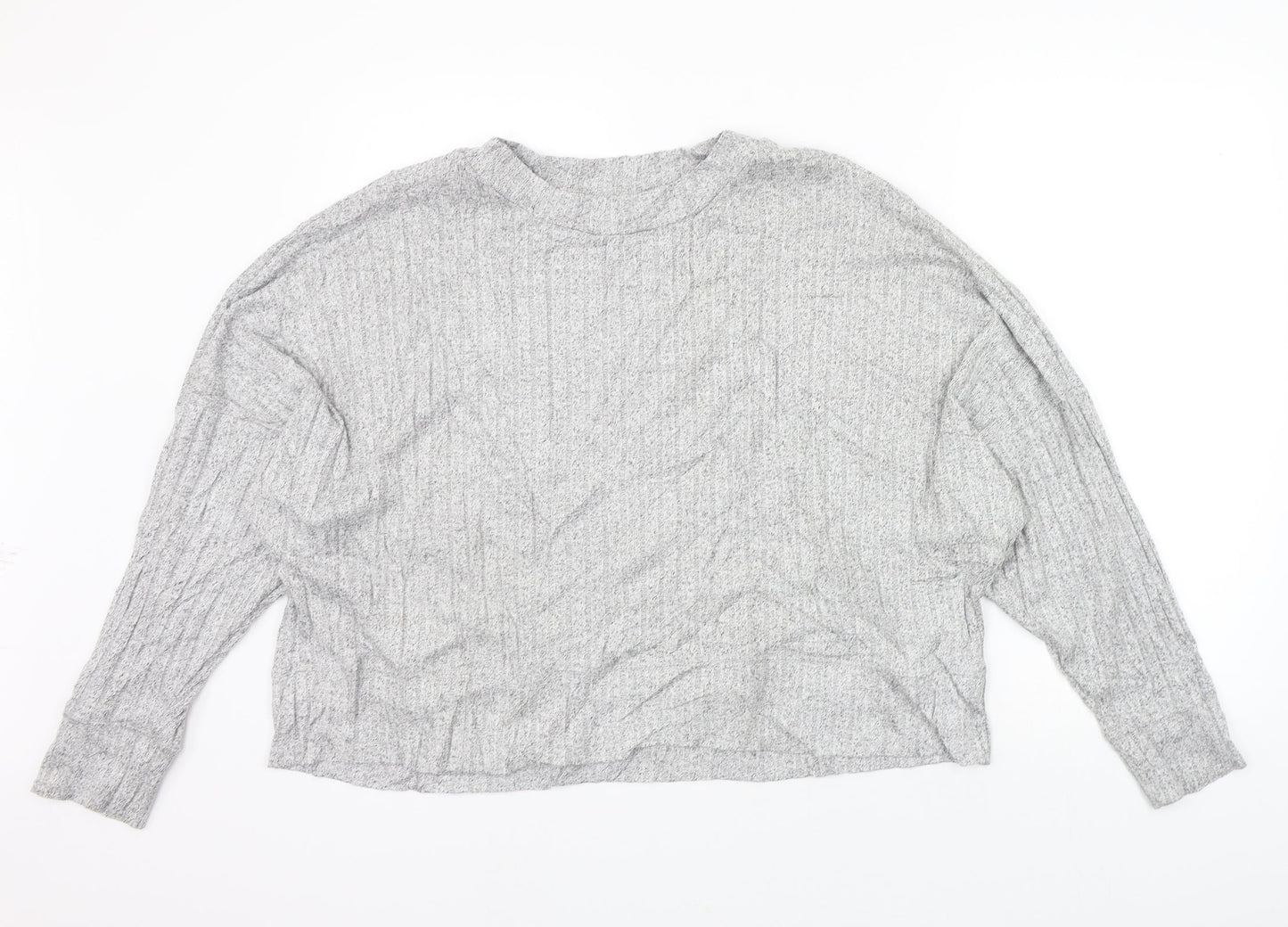 Womens UK Size 18 Marks and Spencer Grey Basic T-Shirt