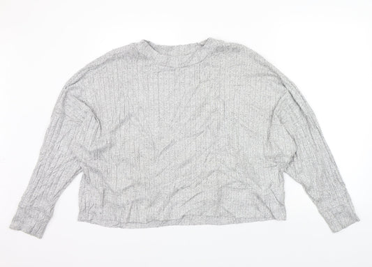 Womens UK Size 18 Marks and Spencer Grey Basic T-Shirt