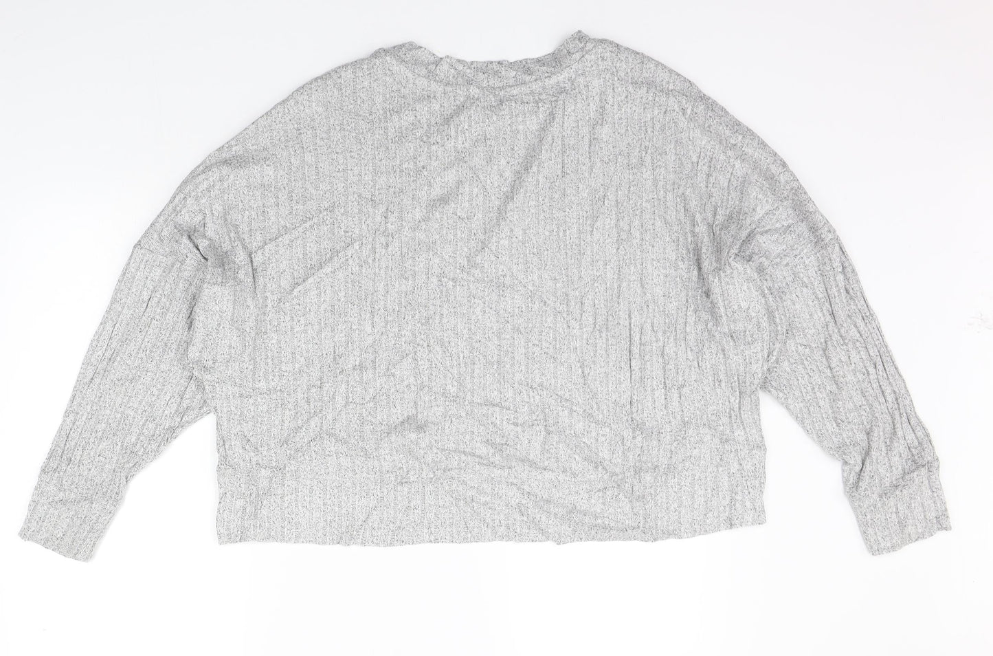Womens UK Size 18 Marks and Spencer Grey Basic T-Shirt