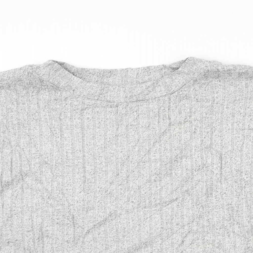 Womens UK Size 18 Marks and Spencer Grey Basic T-Shirt