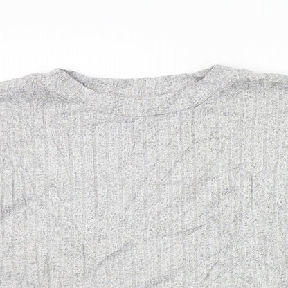 Womens UK Size 18 Marks and Spencer Grey Basic T-Shirt