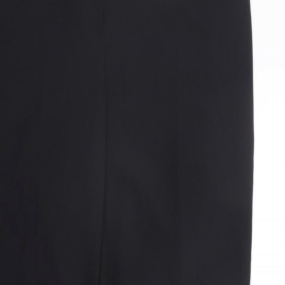 George Womens Black   Trousers  Size 14 L28 in