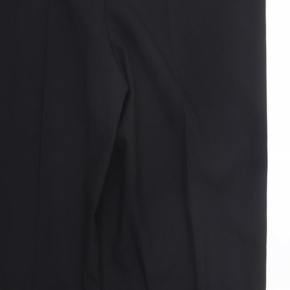 George Womens Black   Trousers  Size 14 L28 in