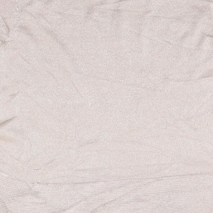Womens UK Size M Pebble Bay Beige Basic T-Shirt