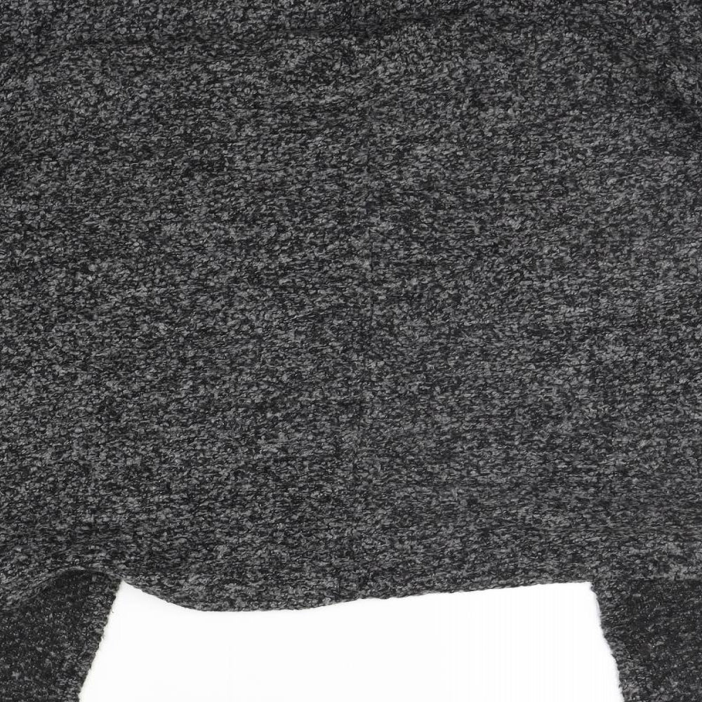 Womens UK Size M Divided Grey Cardigan Jumper