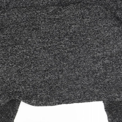 Womens UK Size M Divided Grey Cardigan Jumper