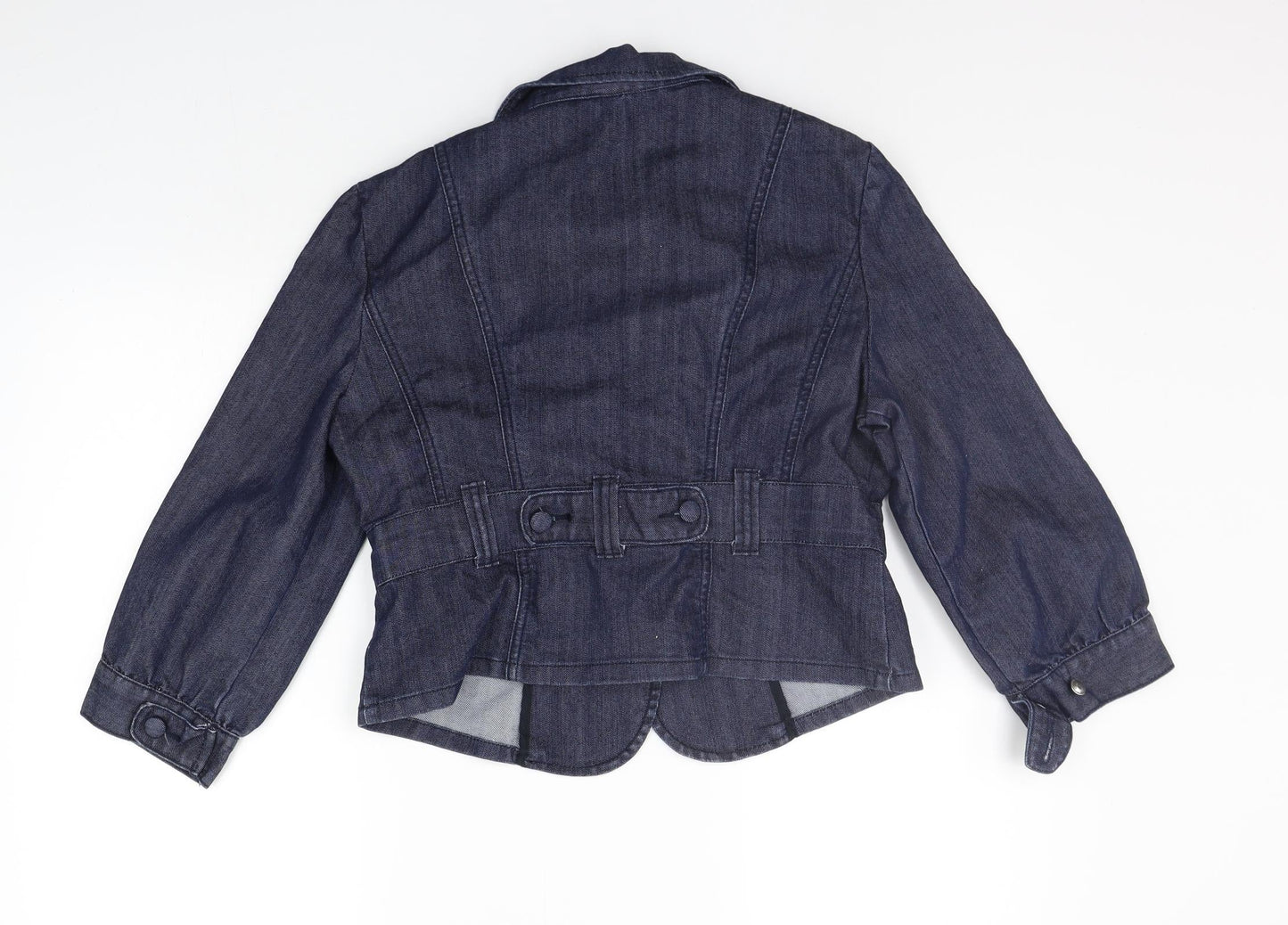 Womens UK Size L VILLA Blue Jacket