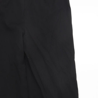 Womens UK Size 12 Marks and Spencer Regular Fit  Black Trousers