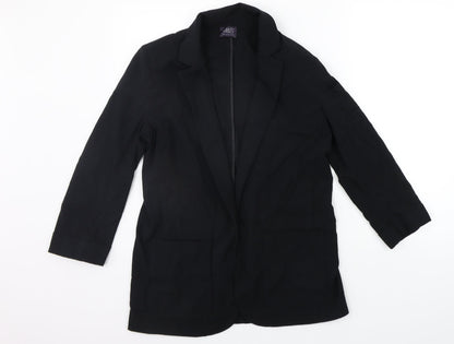 Womens UK Size 10 Marks and Spencer Black Cardigan Jumper