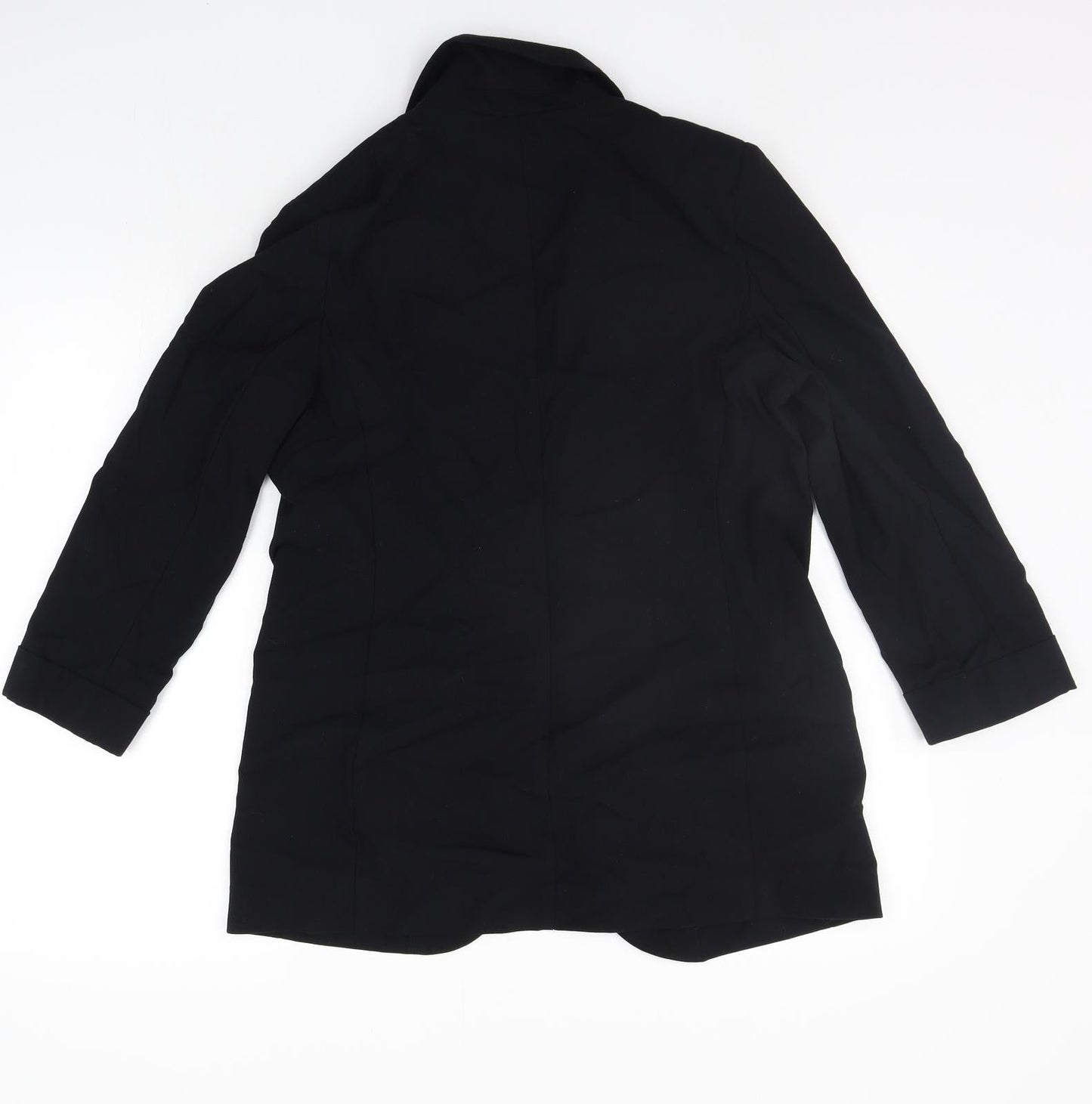 Womens UK Size 10 Marks and Spencer Black Cardigan Jumper