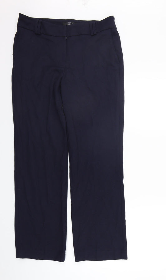 Womens UK Size 10 NEXT Regular Fit  Blue Trousers