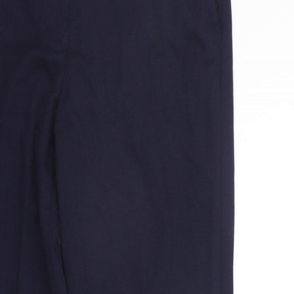 Womens UK Size 10 NEXT Regular Fit  Blue Trousers