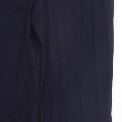 Womens UK Size 10 NEXT Regular Fit  Blue Trousers