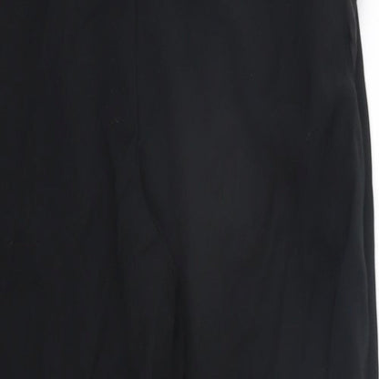 Womens UK Size 10 Marks and Spencer Regular Fit  Black Trousers