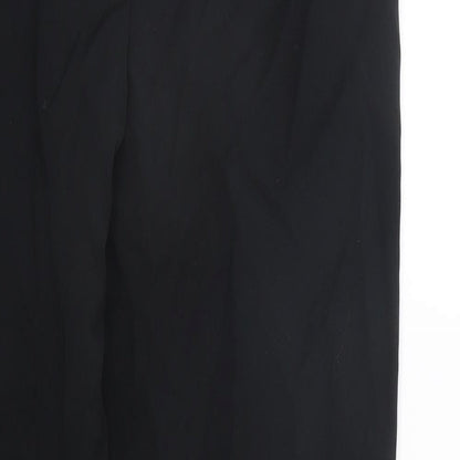 Womens UK Size 10 Marks and Spencer Regular Fit  Black Trousers