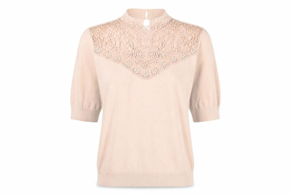 Womens UK Size 10 Marks and Spencer Beige Pullover Jumper
