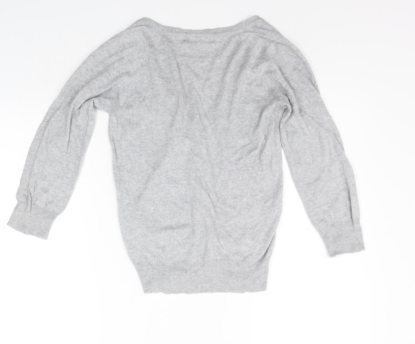 Womens UK Size 8 Atmosphere Grey Cardigan Jumper